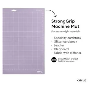 StrongGrip Cricut Tapete de corte de 12 x 12 pulgadas_2