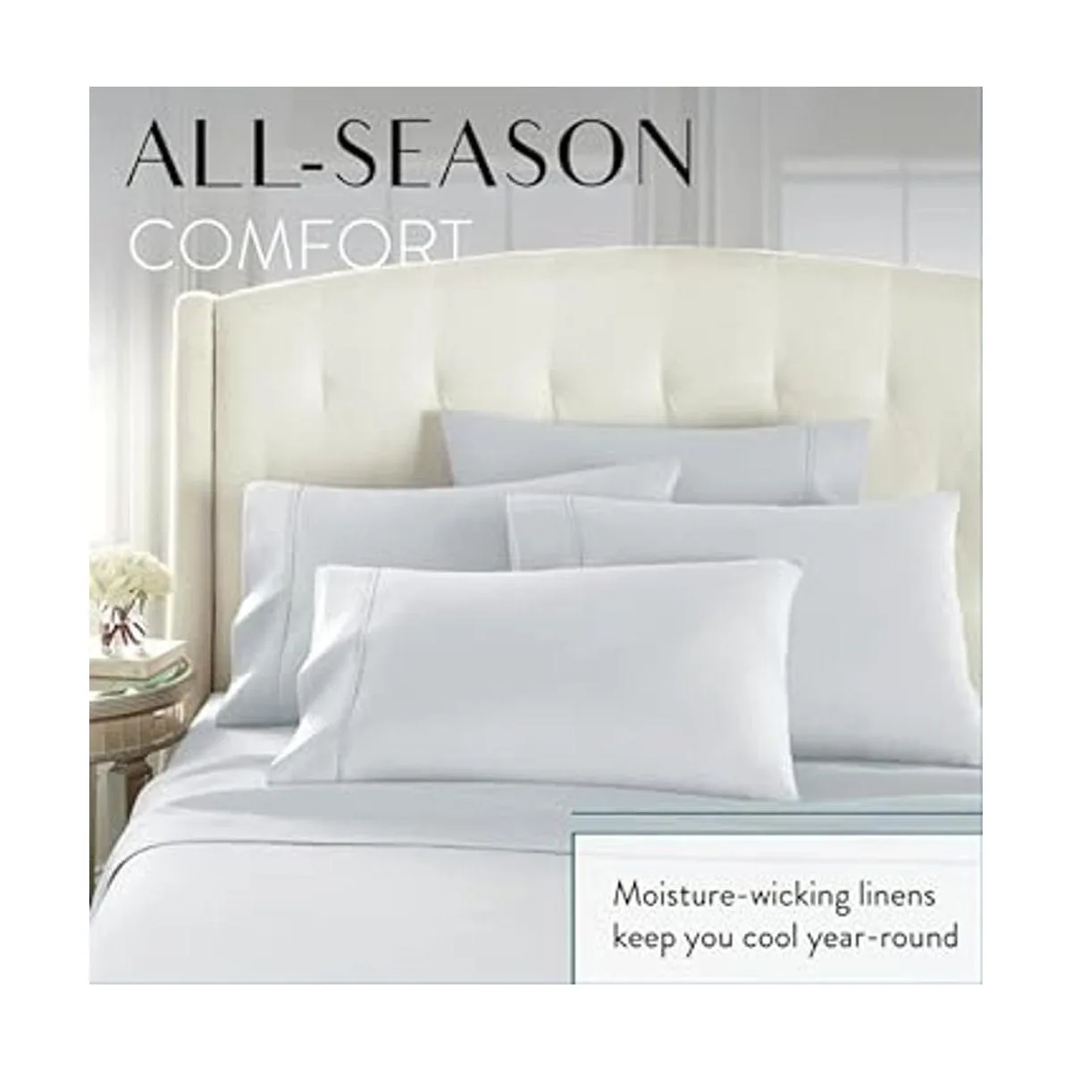 Danjor Linens Juego de sábanas de tamaño Queen juego de_4