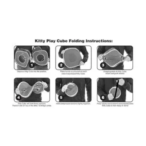 Kitty City Jungle Cat Cube Combo cubo plegable para_6