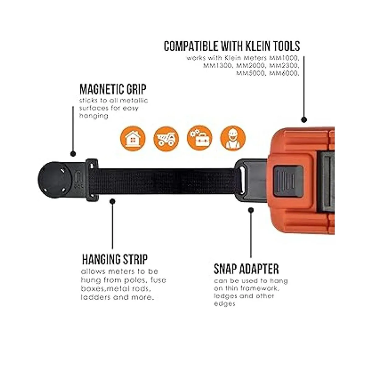 La correa magnética de suspensión de multímetro funciona_2