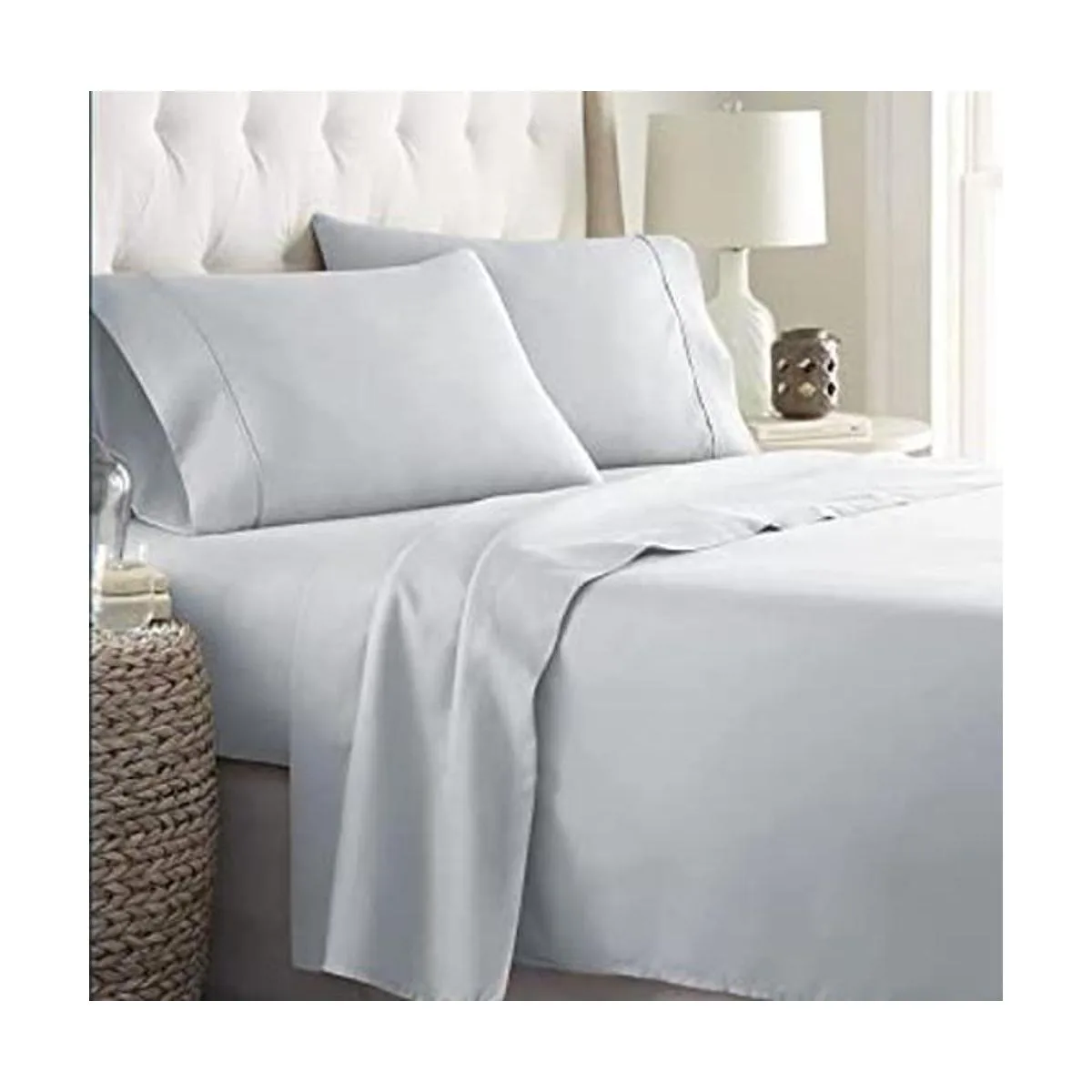 Danjor Linens Juego de sábanas de tamaño Queen juego de_1