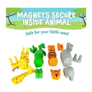 Juego de juguetes magnéticos para mezclar o combinar con_4