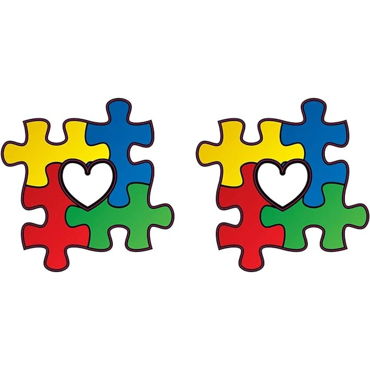 Love paquete de 2 piezas de rompecabezas de conciencia_1