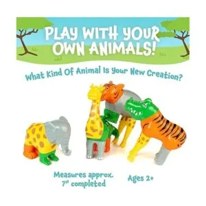 Juego de juguetes magnéticos para mezclar o combinar con_5