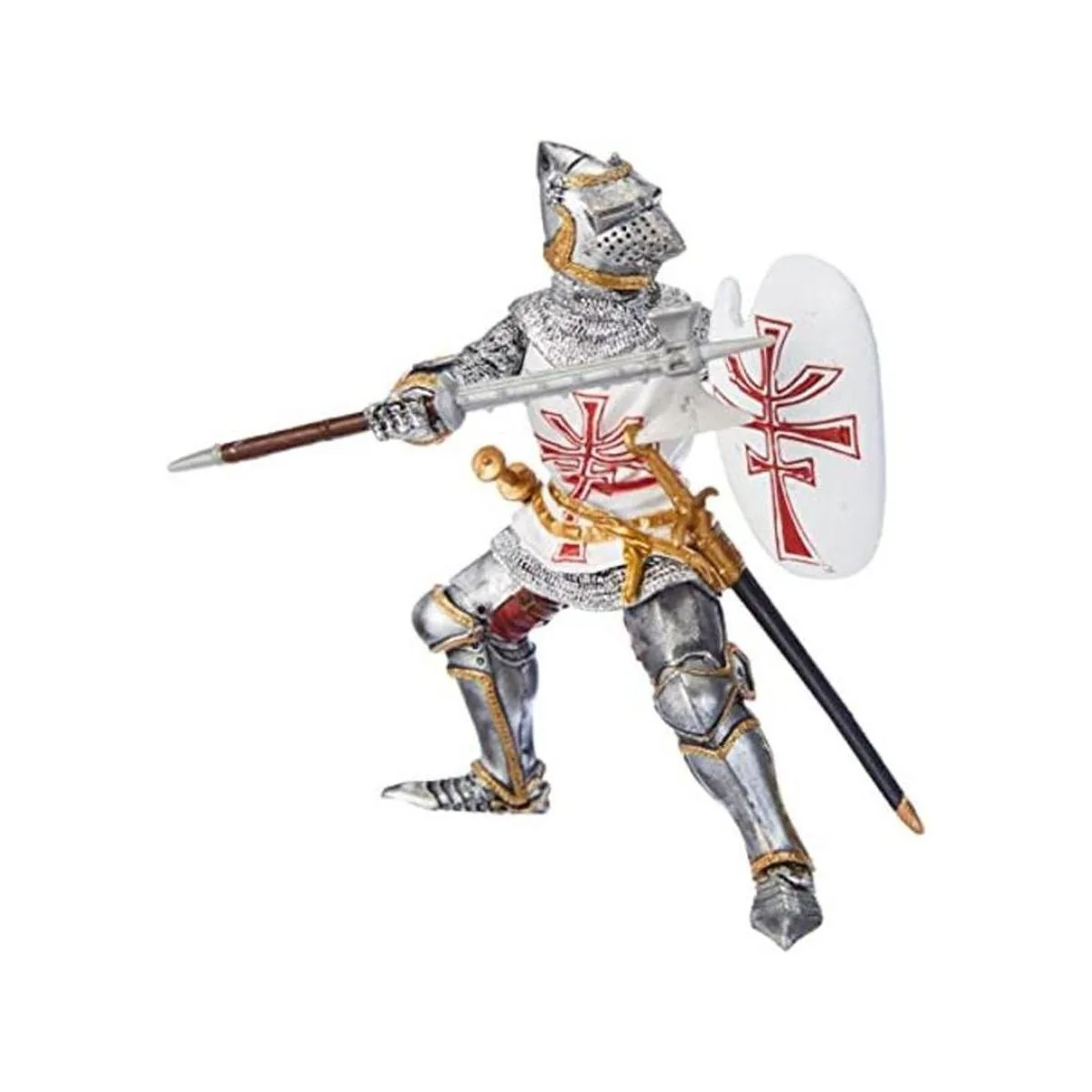 Papo Pintado a mano Figura Fantasía medieval caballero_1