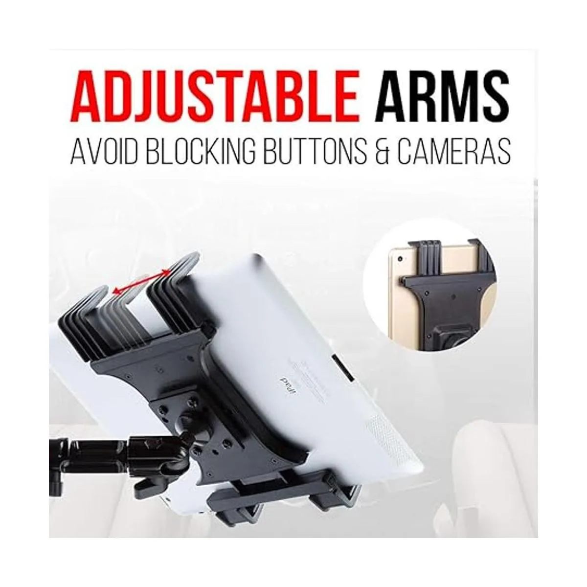 TACKFORM Soporte para tableta con base de taladro de_3