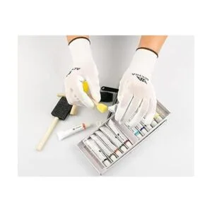 ACKTRA Guantes protectores de nailon recubiertos de_5