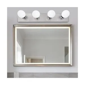 Maxxima Bombilla LED G25 con base E26 para baño_6