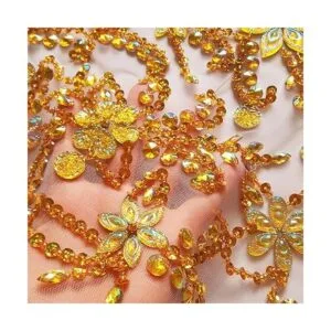 Noble Pure Parches de color AB hechos a mano con cuentas_4