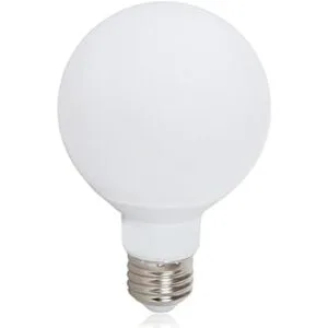 Maxxima Bombilla LED G25 con base E26 para baño_3