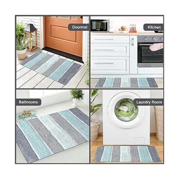 Chardin Home Cordural Stripes Juego de 2 alfombras de_6