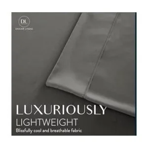 Danjor Linens Juego de sábanas de 6 piezas de lujo_3