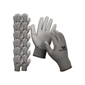 ACKTRA Guantes protectores de nailon recubiertos de_1