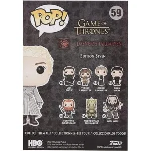 Funko POP TV Game of Thrones Daenerys capa blanca_2