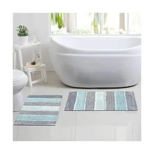 Chardin Home Cordural Stripes Juego de 2 alfombras de_2