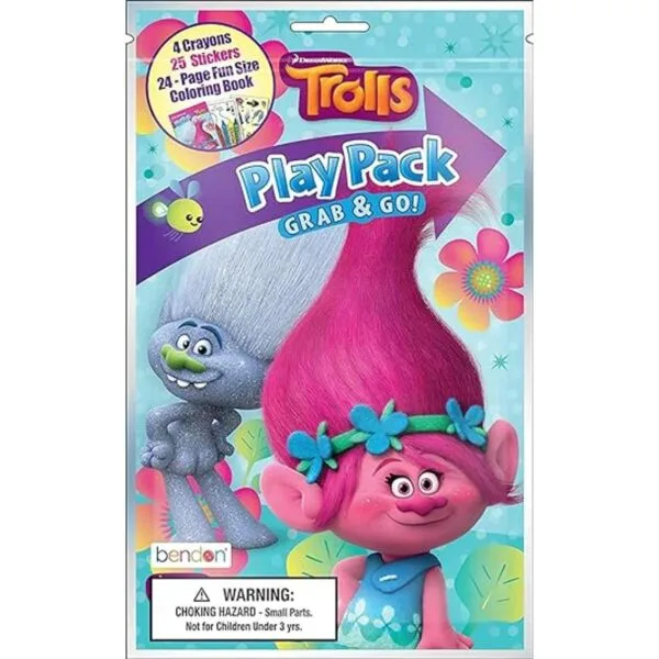 Paquete de 12 paquetes de Trolls Grab Go Play_3
