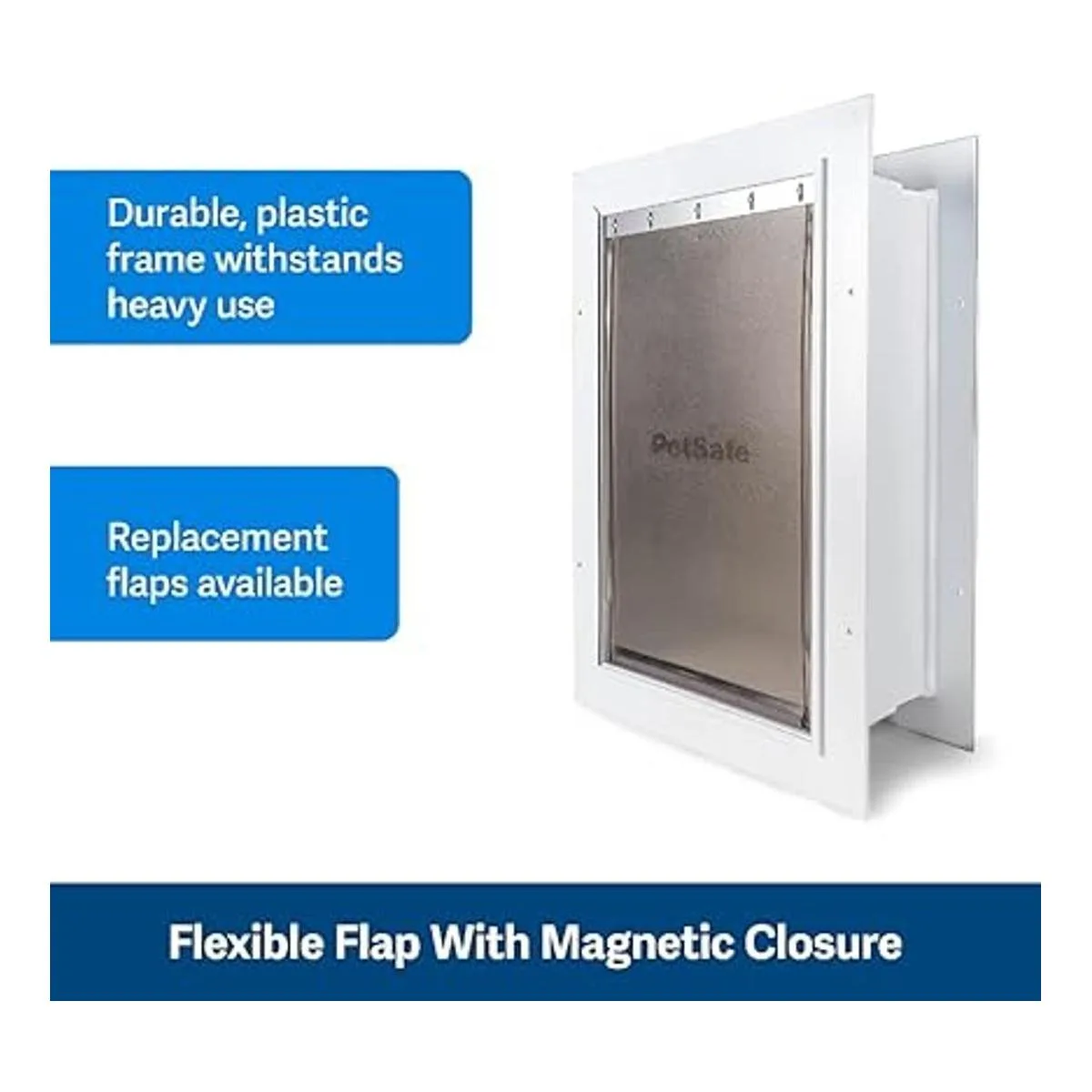 PetSafe Puerta pequeña de entrada de pared para mascotas_3