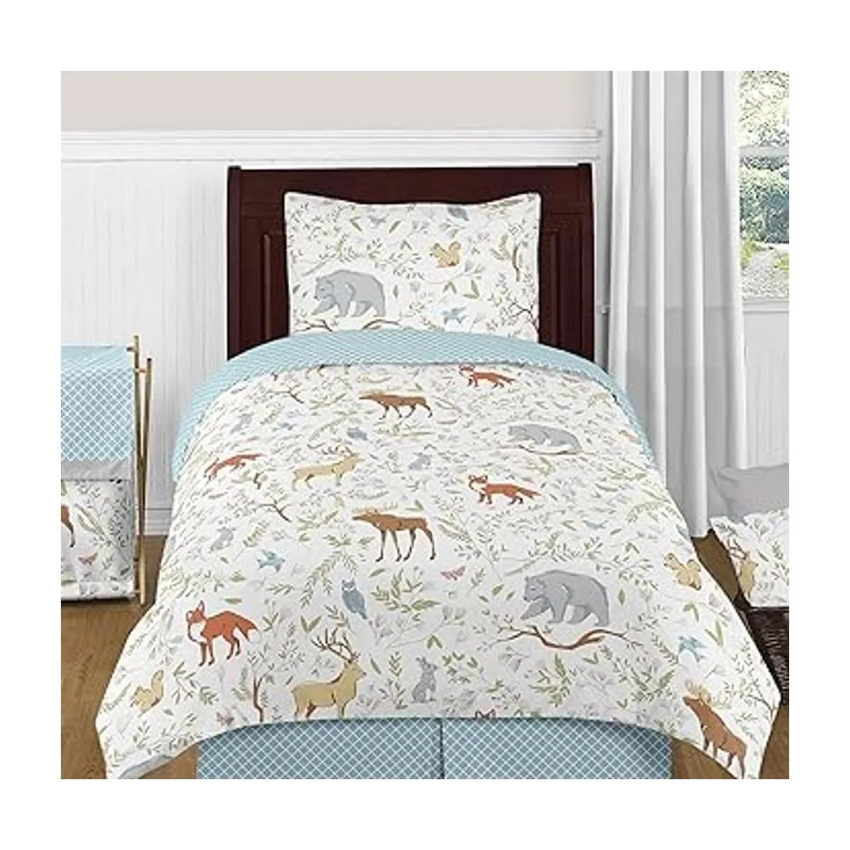 Juego de 2 cubos de almacenamiento plegables de tela con_5