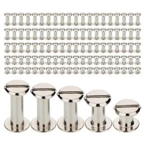 TecUnite 100 tornillos de metal para remaches de clavos_1