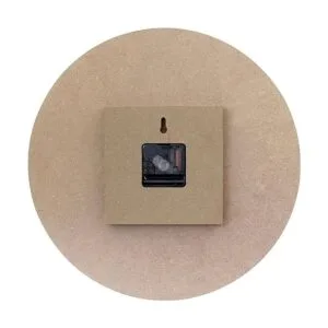 Stonebriar Reloj de pared de madera rústica funciona con_3