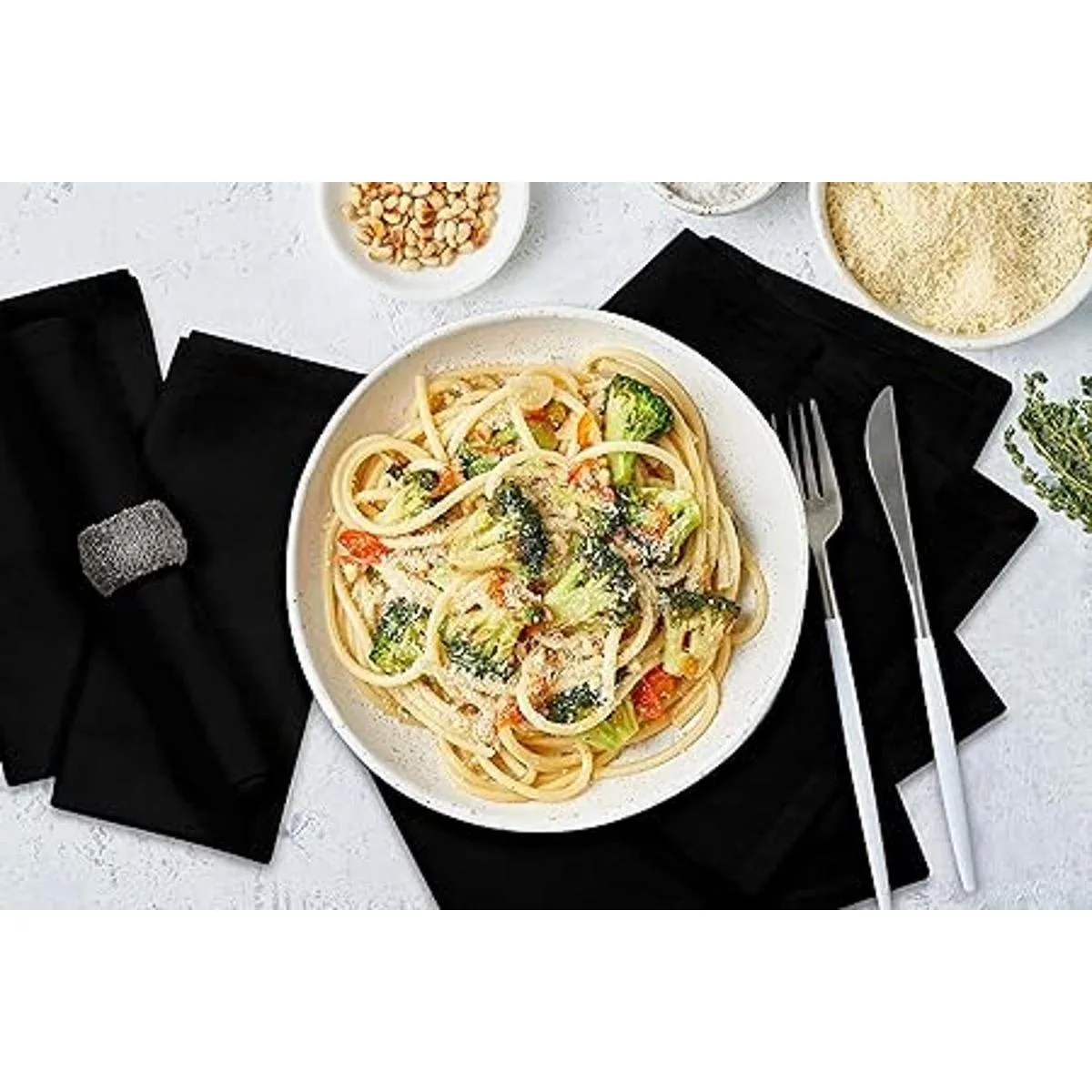 Cotton Clinic Servilletas de tela para cena perfectas_4