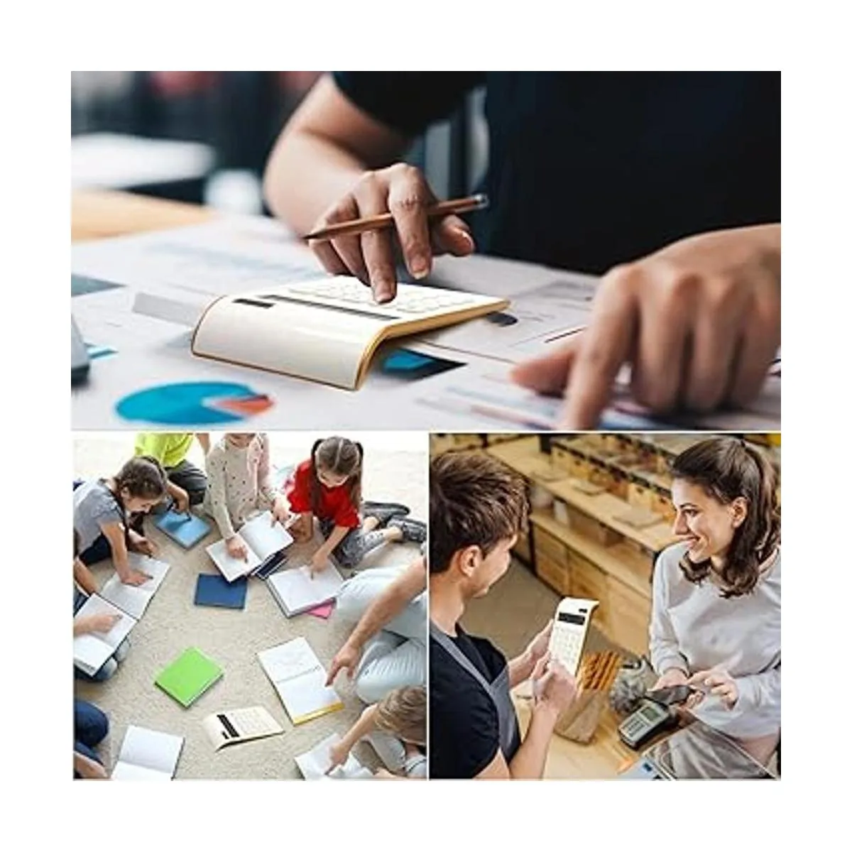 Sportsvoutdoors Calculadora de escritorio delgada de 10_4