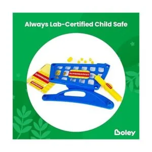 Boley Carrito de compras de juguetes educativos juego de_4