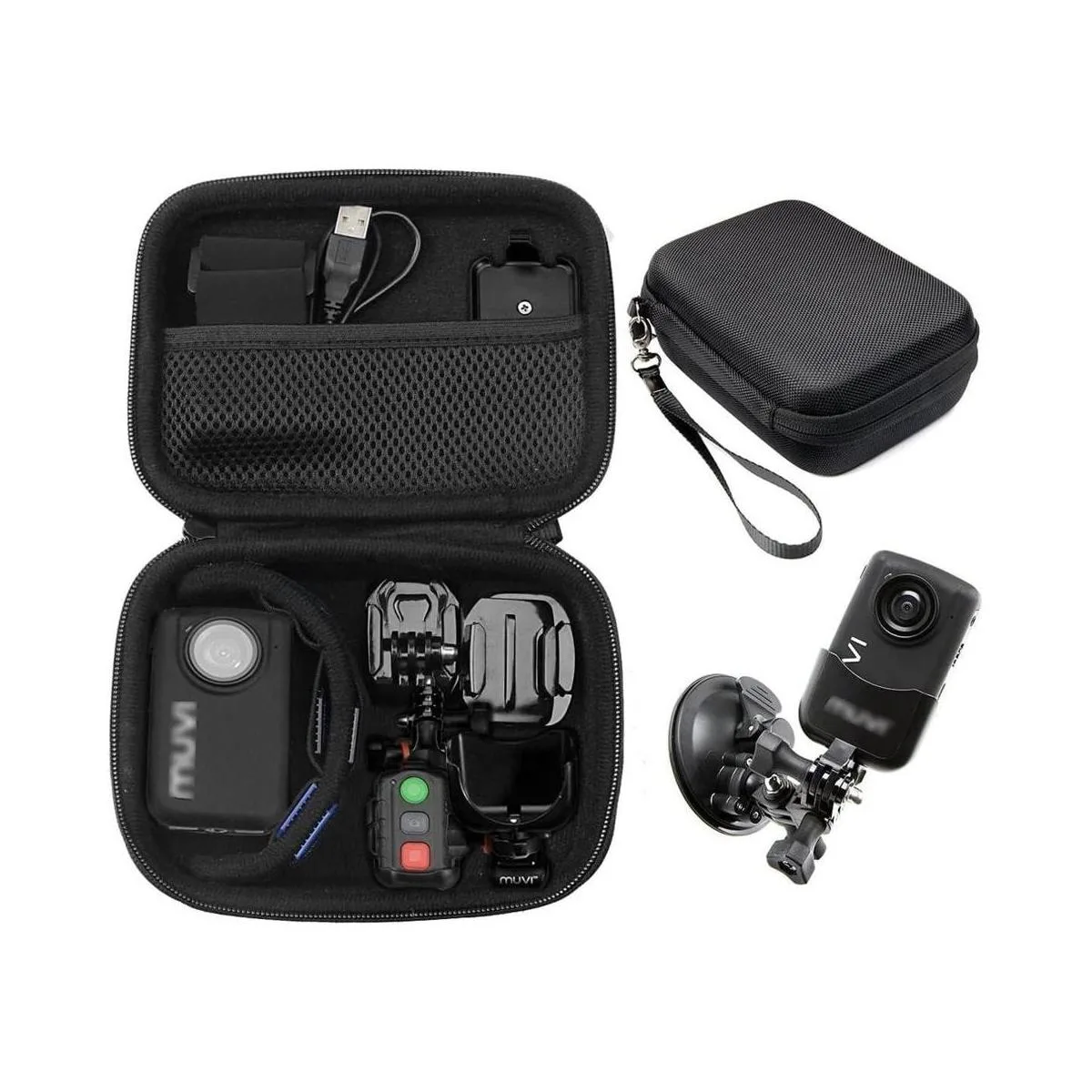 Funda para cámara corporal cámara de acción como Veho_1