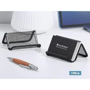 MaxGear Soporte de malla para tarjetas de visita soporte_6