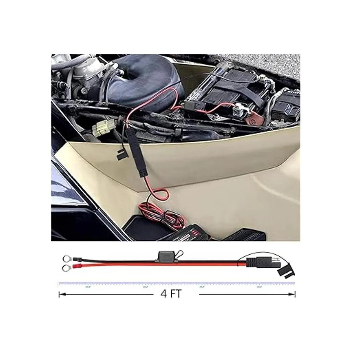 LST Terminal de anillo de 12 V SAE a conectores de anillo_4