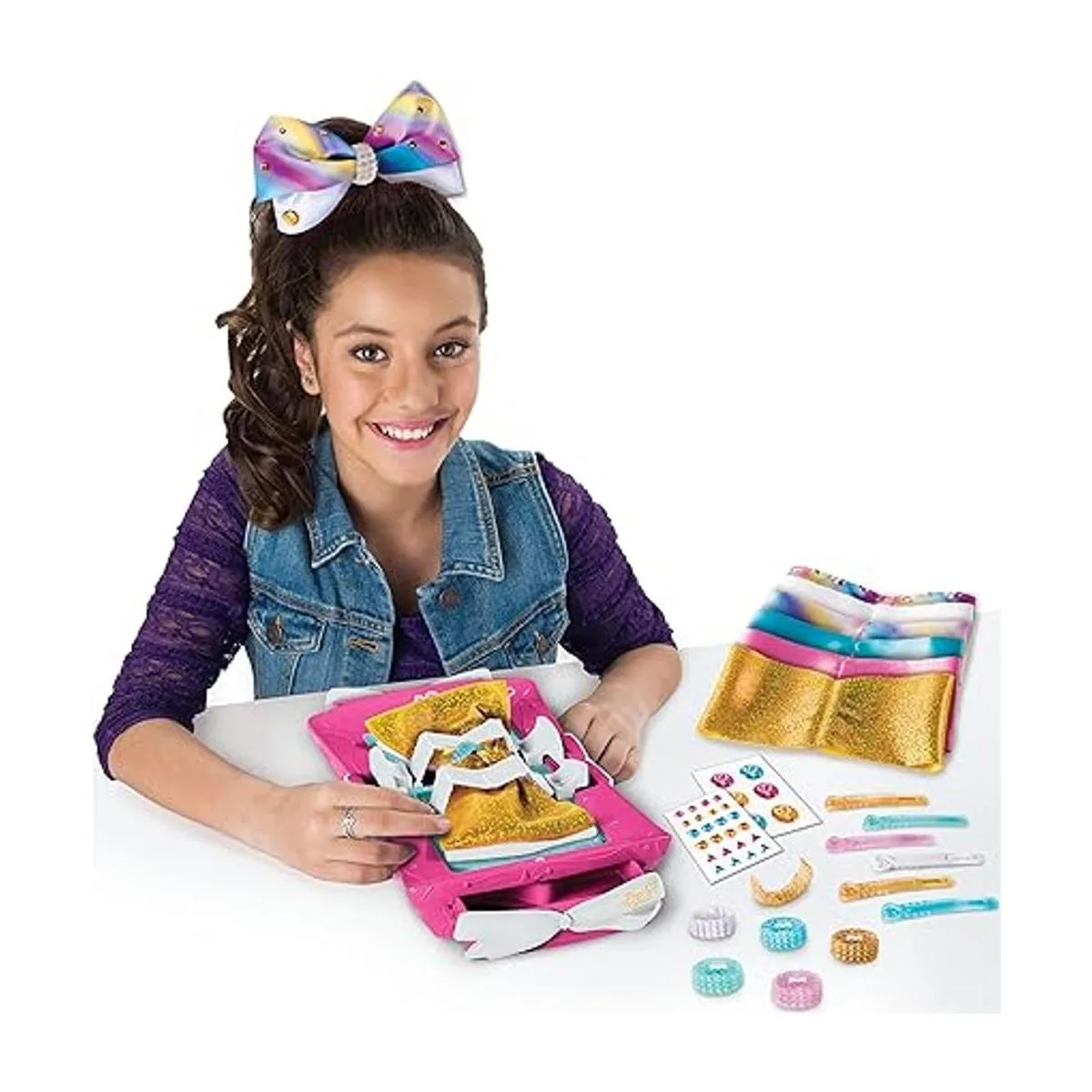 Cool Maker JoJo Siwa Arco de arco iris y unicornio para_3