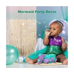 4Es Novelty Red de peces decorativa paquete de 3_5