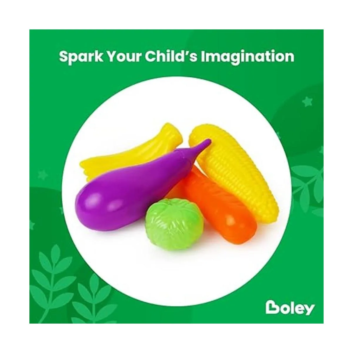 Boley Carrito de compras de juguetes educativos juego de_3