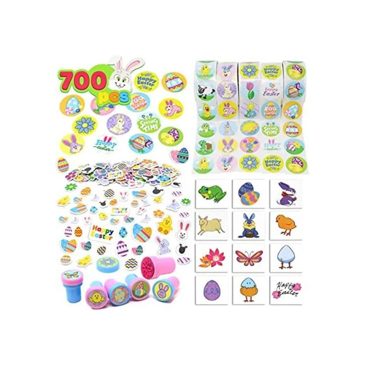 Kit surtido de manualidades de Pascua con 500 calcomanías_1