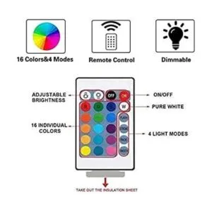 Luz nocturna de tenis 3D control remoto mesa táctil_7