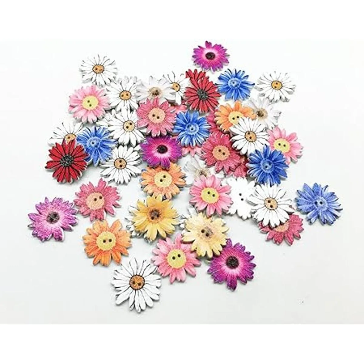 Botones de madera botón decorativo retro en forma de_3