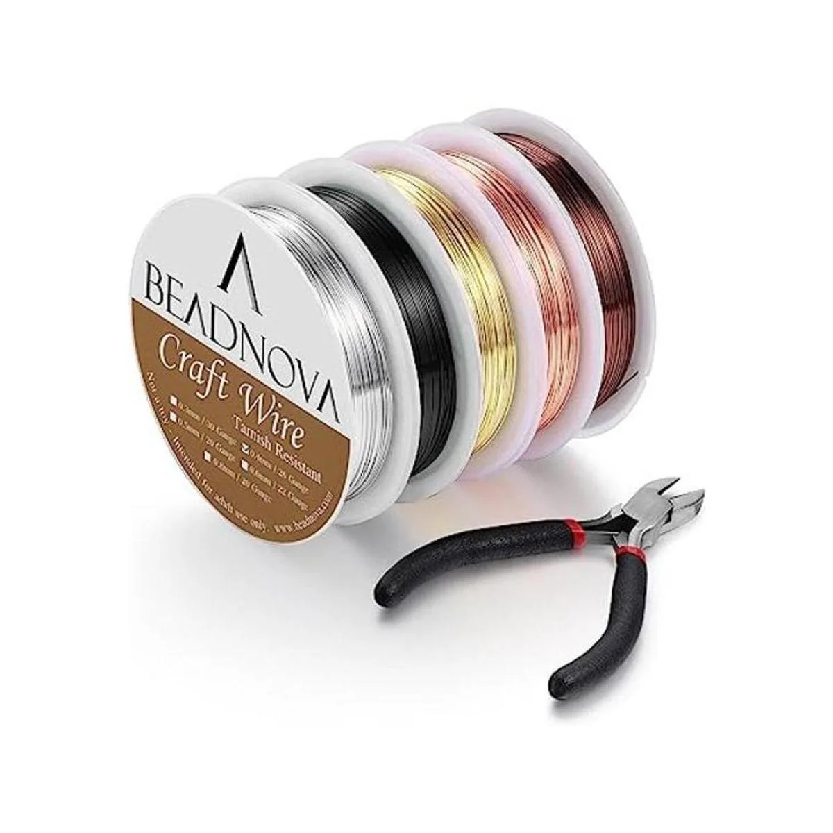 BEADNOVA Alambre de alambre para manualidades alambre de_1