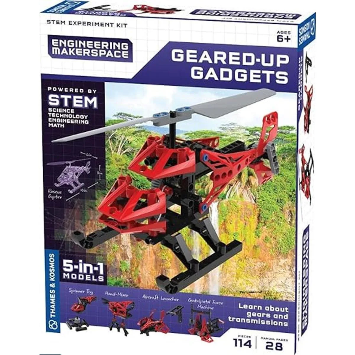 Thames Kosmos Engineering Makerspace Kit de experimentos_1