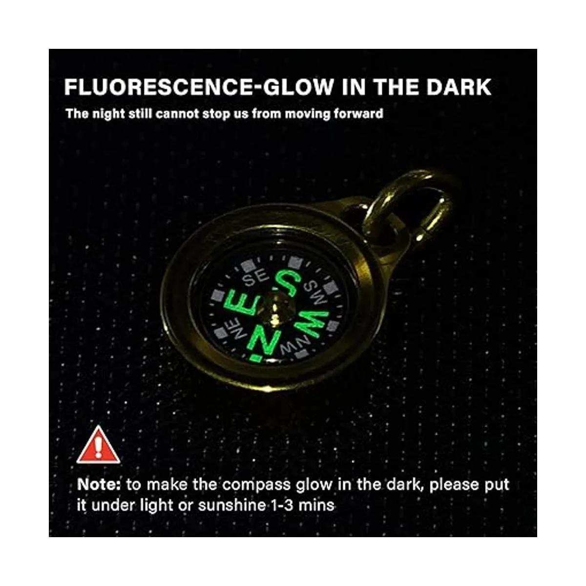 MecArmy CMP Brújula de titanio y latón brújula de_3