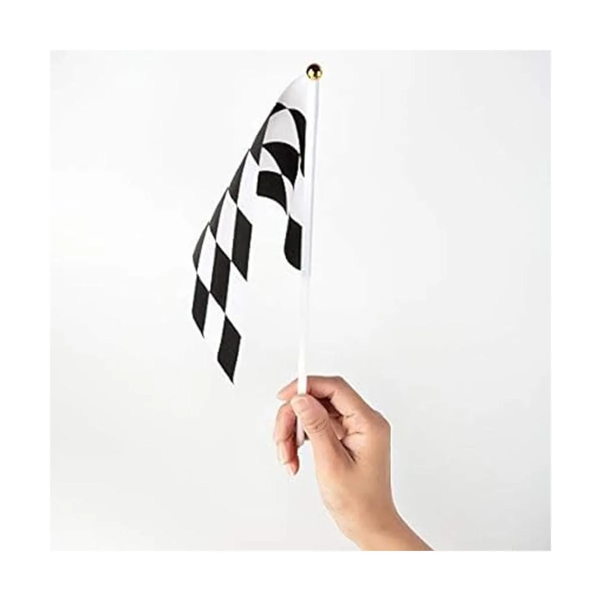 30 banderas a cuadros de 8 x 5.5 pulgadas banderas de_5