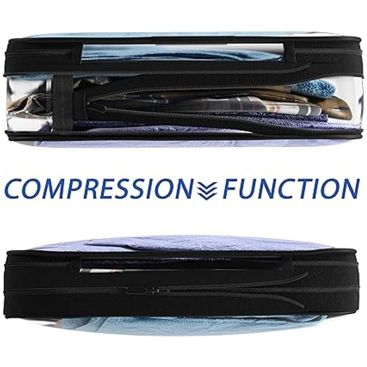 Juego de 3 cubos de embalaje de compresión transparentes_4