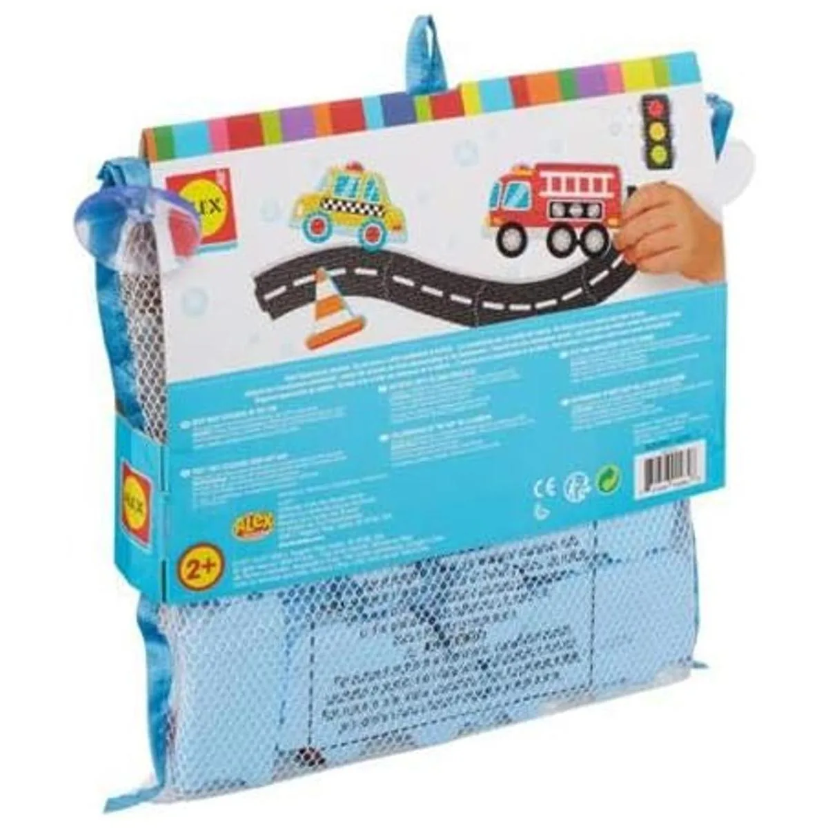 Alex Bath Beep Beep Stickers en la bañera juguete de baño_2