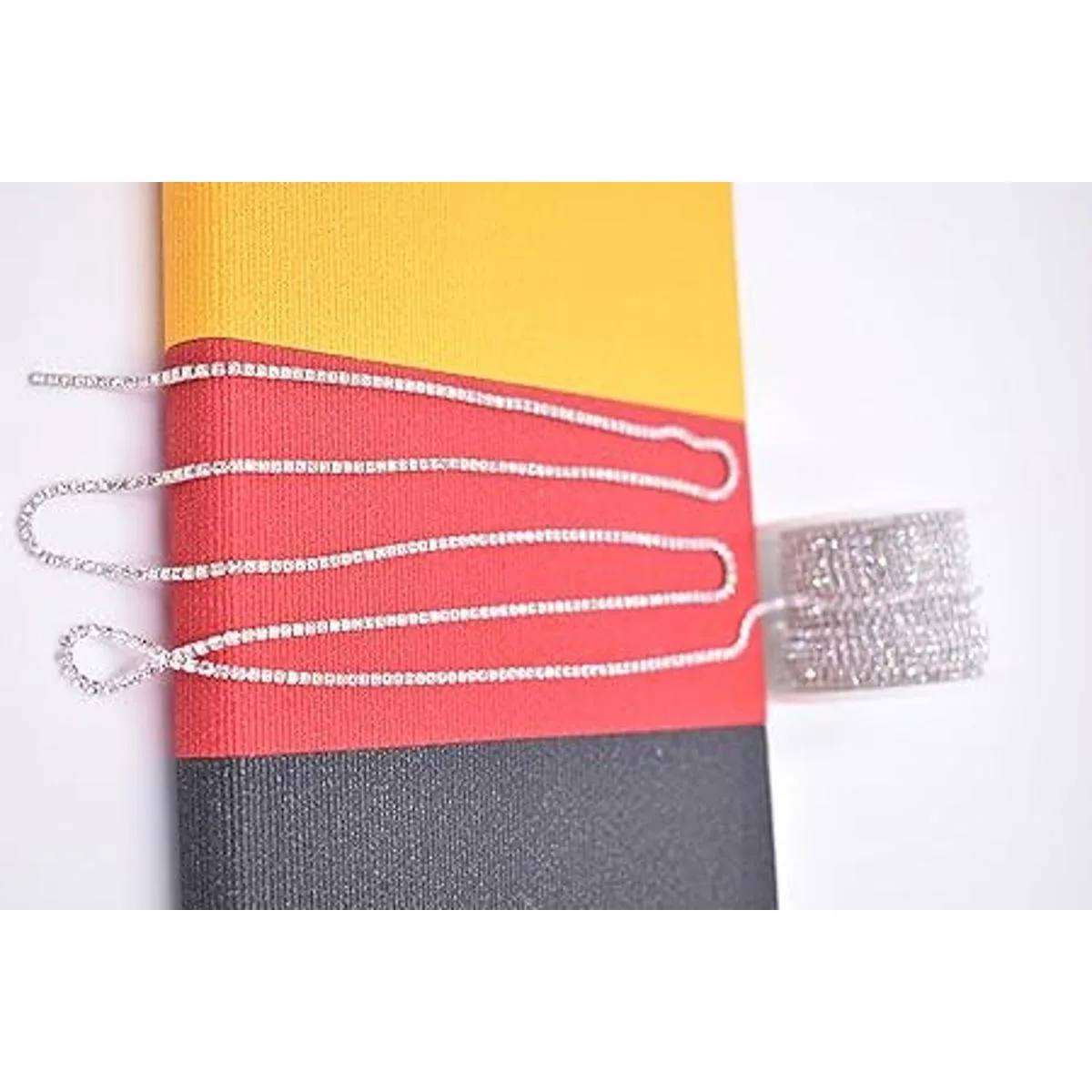 11 yards Crystal Rhinestone Cerrar Cadena Recortar garra_2