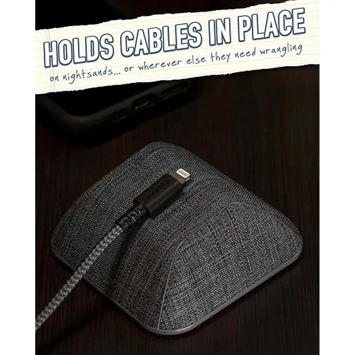 Smartish Organizador de cables magnéticos Organizador de_2