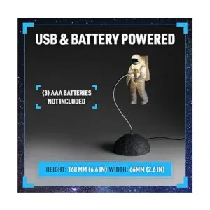 Paladone Lámpara de escritorio de astronauta flotante en_3