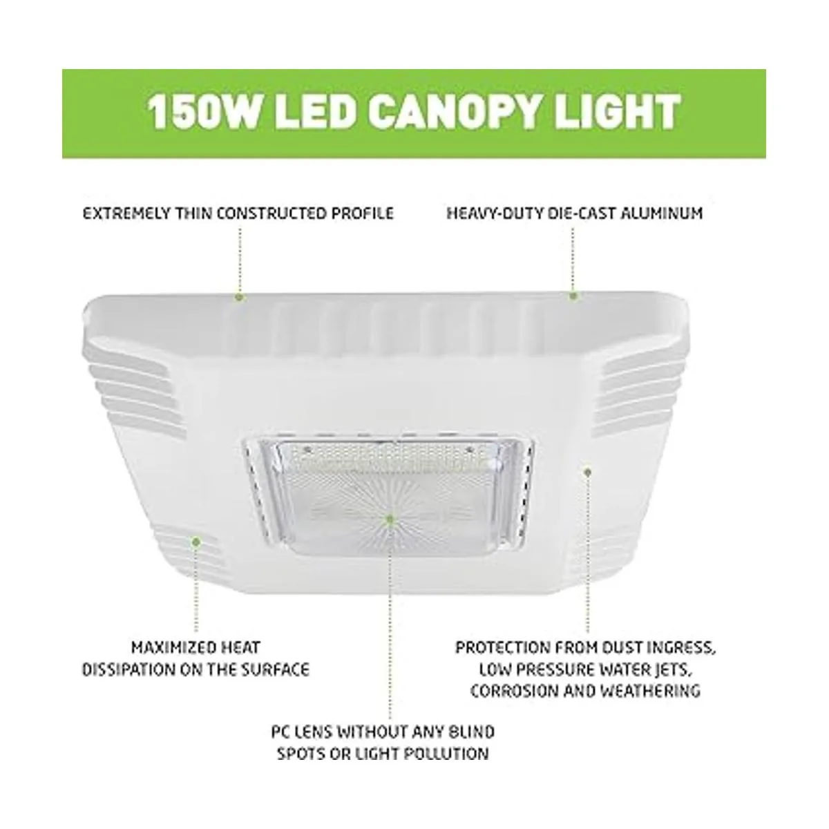 LED Flying Direct Lámpara de techo LED de 150 W Luz de_3
