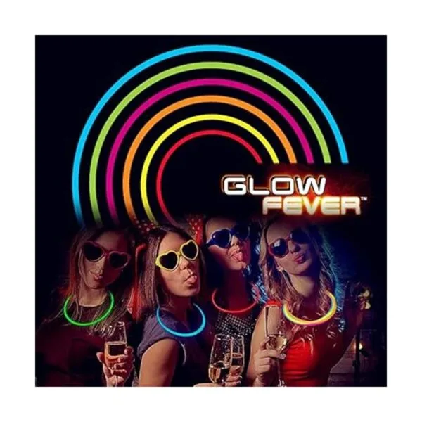 Glow Sticks Bulk 100ct 22.0 in Collares brillantes con_4