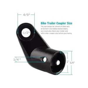 Titanker Acoplador de remolque de bicicleta mejorado con_3