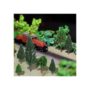 Bememo 22 piezas de árboles modelo de 1.18 a 6.29_5