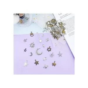 JIALEEY Dijes celestiales mixtos de sol luna estrella_4